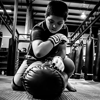 Kids Self Defense Program at ABQ Kickboxing - Luttrell / YEE MMA & Fitness, Albuquerque, NM