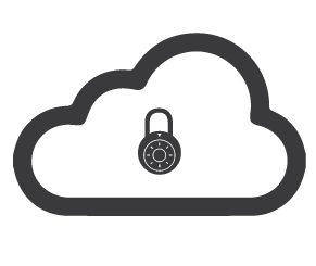 Secure, Cloud-base Platform Icon
