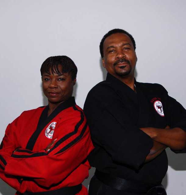 Master Larry Wells and Denise Wells at LK Wells Martial Arts & Fitness